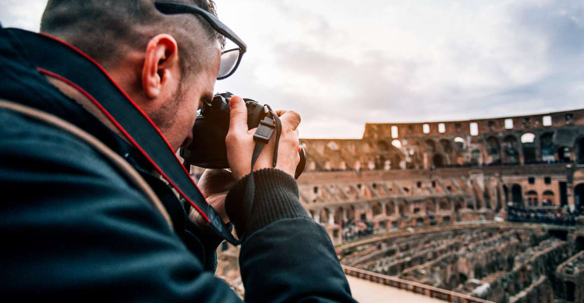 Rome: Colosseum, Roman Forum, and Palatine Hill Guided Tour - Entering the Colosseum: gladiator footsteps and the arena’s layout