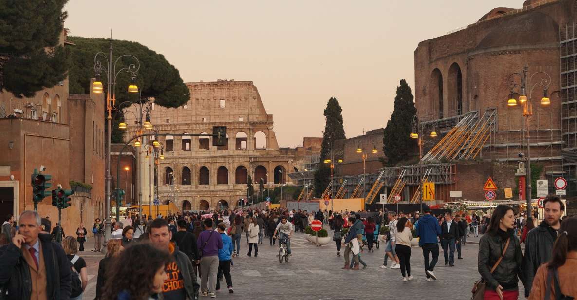Rome: Colosseum, Roman Forum & Trajan's Market Exterior Tour - Colosseum Outside Tour: The Stories You Hear Before You See the Details