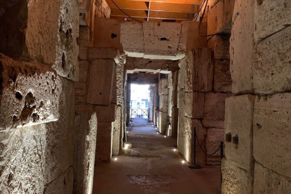 Rome: Colosseum Tour with Underground and Arena Floor Access - Why the Colosseum tour starts with the backstage version