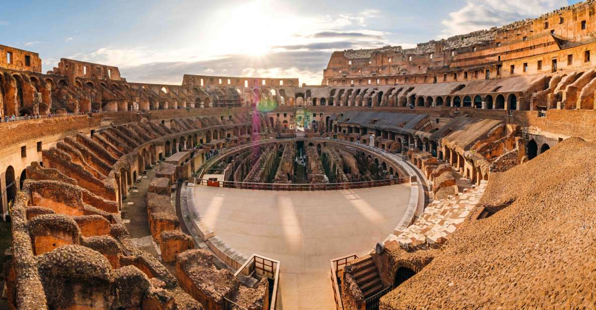 Rome: Colosseum Underground Small Group Guided Tour - Going Down Below: Restricted Underground and Gladiator Work Routes