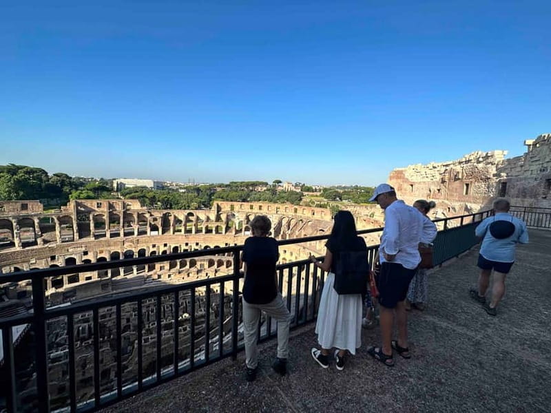 Rome: Colosseum VIP Top Floor 7 Pax Tour - What You Don’t Get: Arena Floor and Underground Access