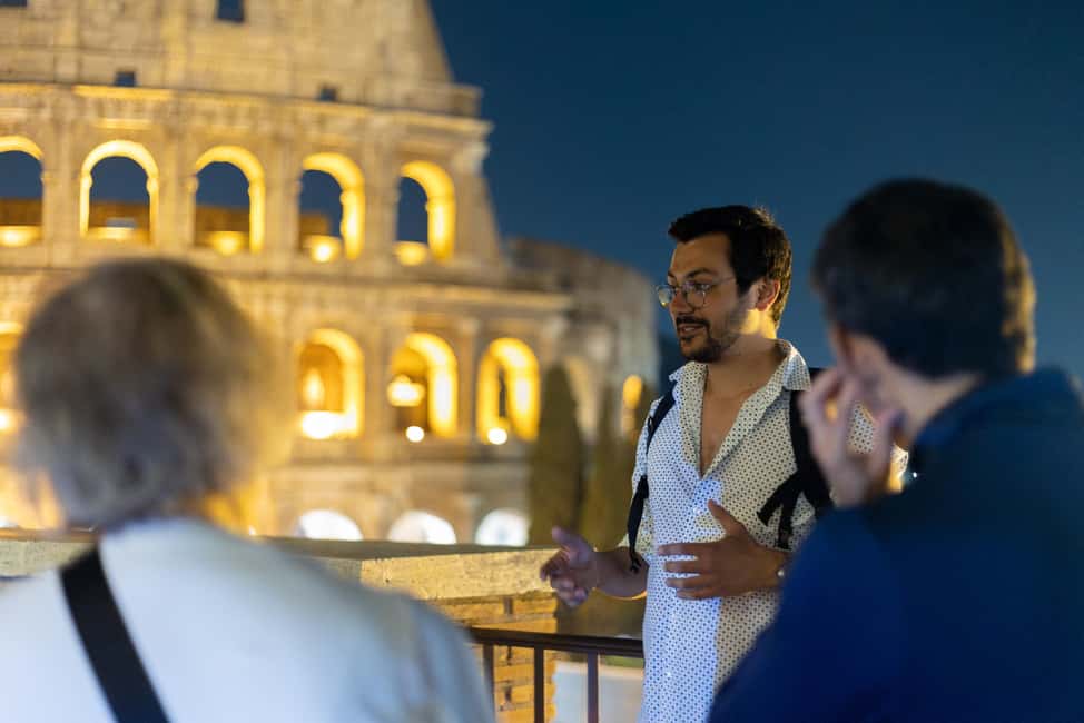 Rome: E-Bike Night Tour with Food and Wine Tasting - Key things to know before you go