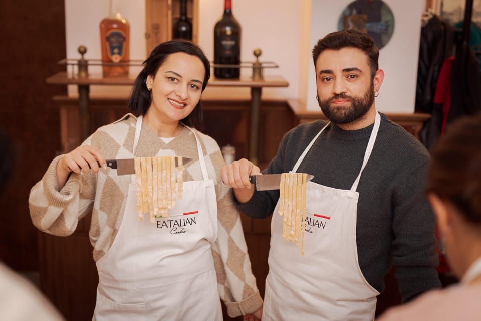 Rome: Fettuccine Pasta Cooking Class in Rome's City Center - The real deal on group energy and pacing