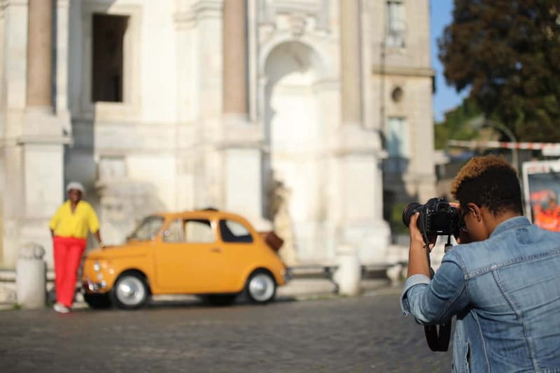 Rome: Fiat 500 Vintage City and Photo Tour - Gianicolo Terrace and the “top of Rome” feeling