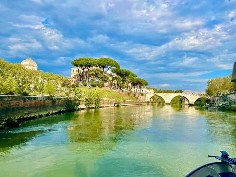 Rome: Food Tasting and Wine Pairing & Tiber River Boat Ride - Getting on the water: the 24-hour Tiber hop-on-hop-off cruise with landmark views