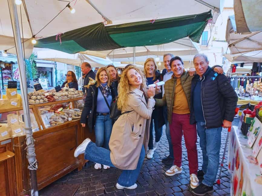 Rome: Food tasting tour in Trastevere - Via della Pace and Piazza di Pasquino: Street Food Hits in Plain Form