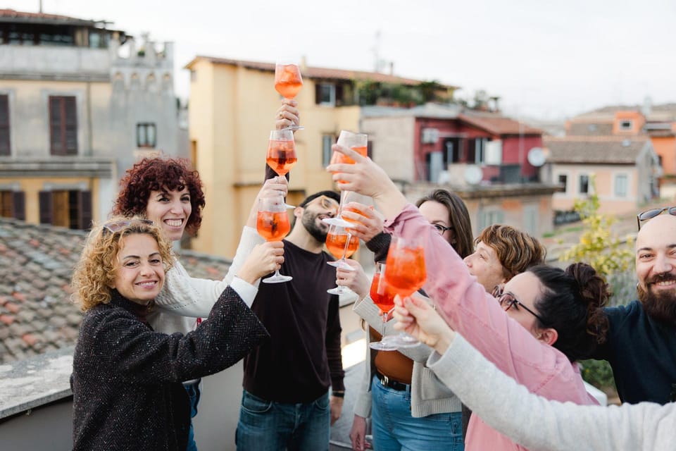 Rome: Food Tour of the Historic Center with Rooftop Spritz - Key moments you’ll feel on this Rome tour