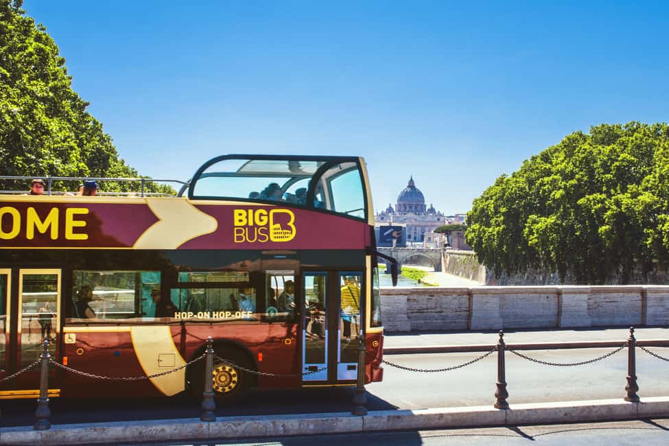 Rome: Glass Elevator, Museums & Hop-On Hop-Off Bus Ticket - Key things to know before you go