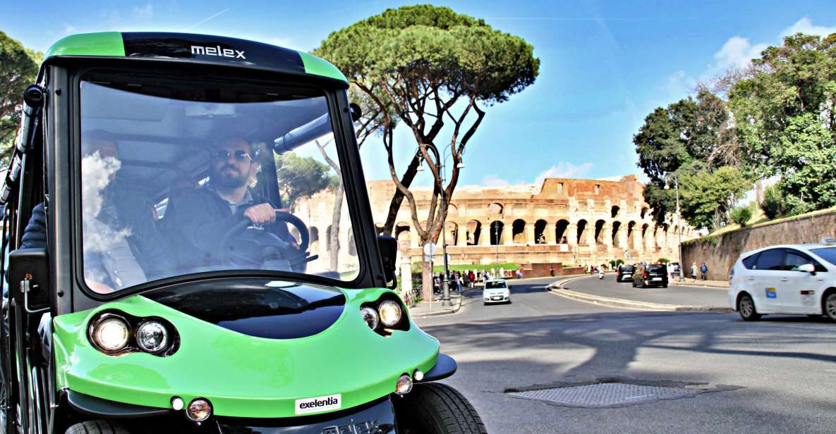 Rome: Golf Cart Tour with Artisanal Gelato Tasting - Why a Rome Golf Cart Tour Makes the City Click