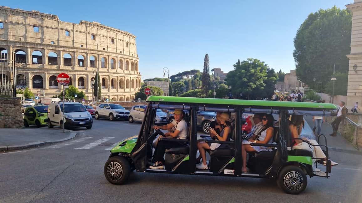 Rome: Golf Cart Tour with Artisanal Gelato Tasting - Piazza Navona Finale: Your Last Looks Before You Head On