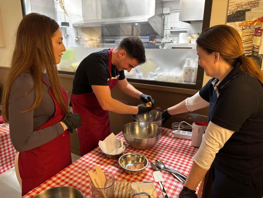 Rome: Homemade Pasta and Tiramisu Cooking Class - Making Roman Pasta: Flour to Hand-Cut Shapes