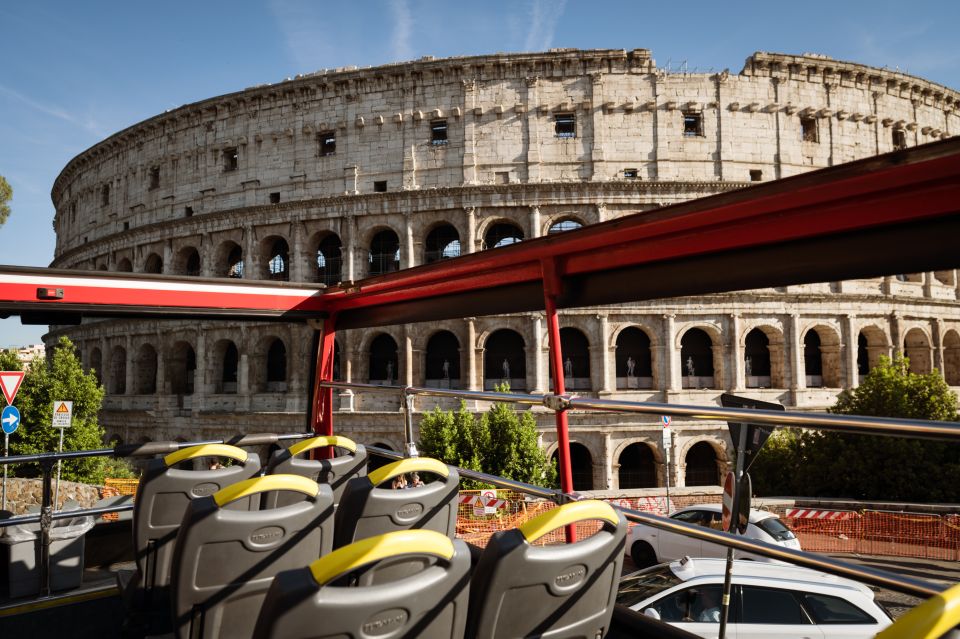 Rome: Hop-On Hop-Off Open-Top Bus City Tour - The Colosseum stop: how to find the right bus again