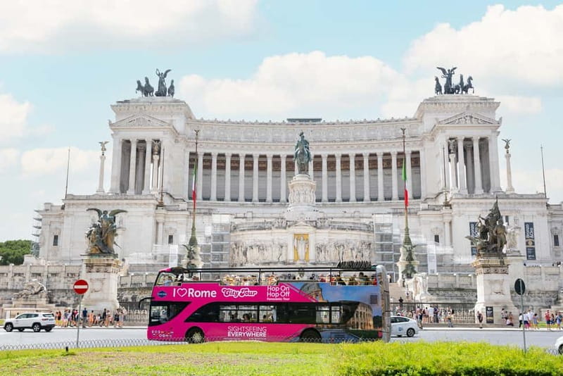 Rome: Hop-on Hop-off Sightseeing Bus Tour with Audioguide - Getting Your Bearings Fast from Termini (Stop 1)