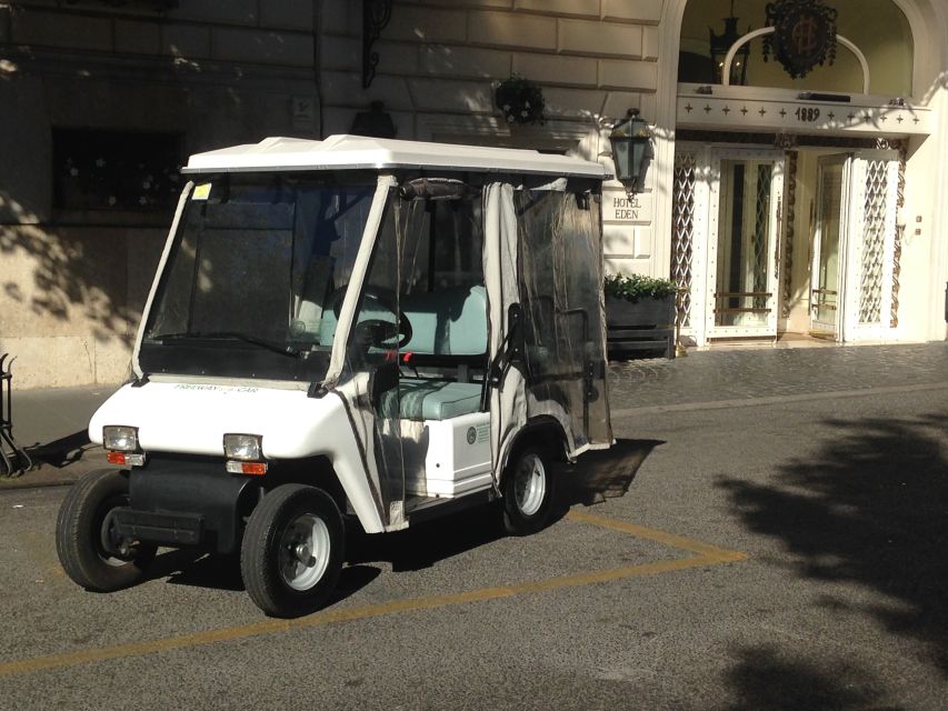 Rome: Imperial City Tour by Golf Cart with Optional Transfer - Why a golf cart works so well for Rome’s chaos