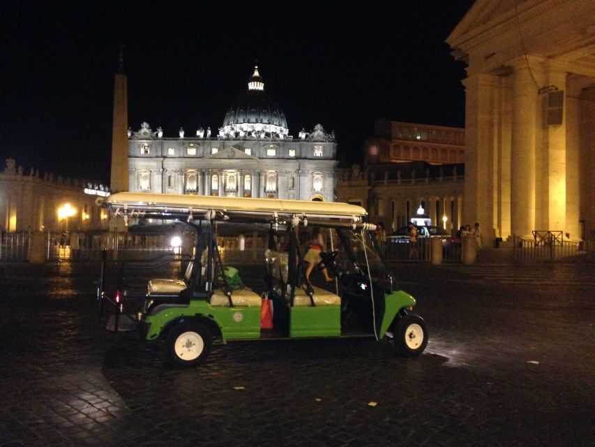 Rome: Imperial City Tour by Golf Cart with Optional Transfer - The Roman Forum and Colosseum: seeing the skeleton of ancient Rome