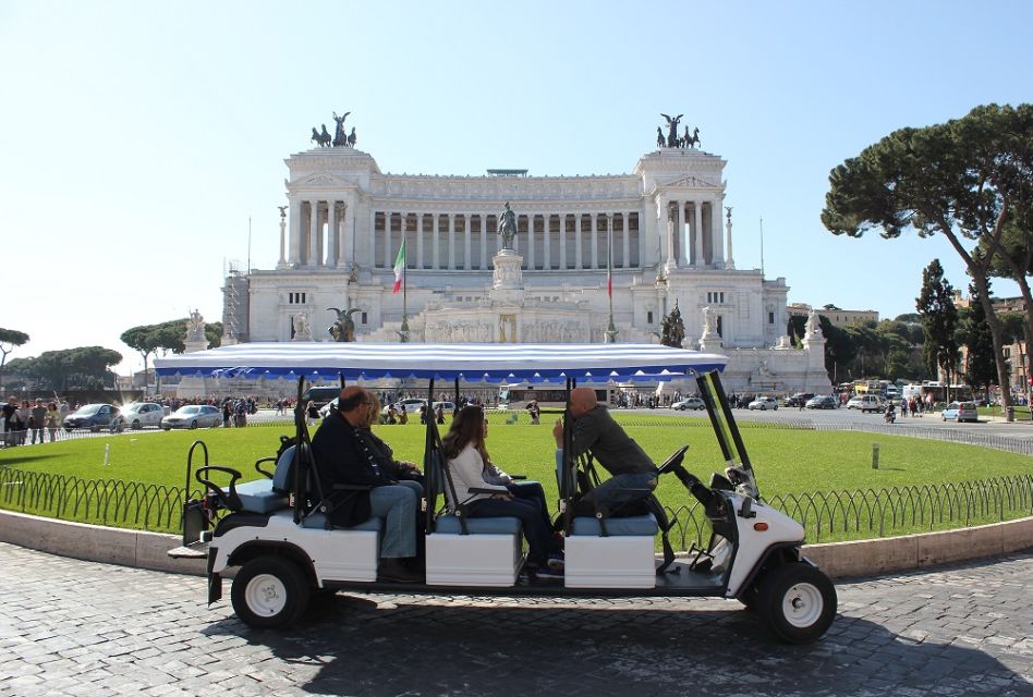 Rome: Private Guided City Highlights Tour by Golf Cart - Tailored pacing: how the guide shapes your route