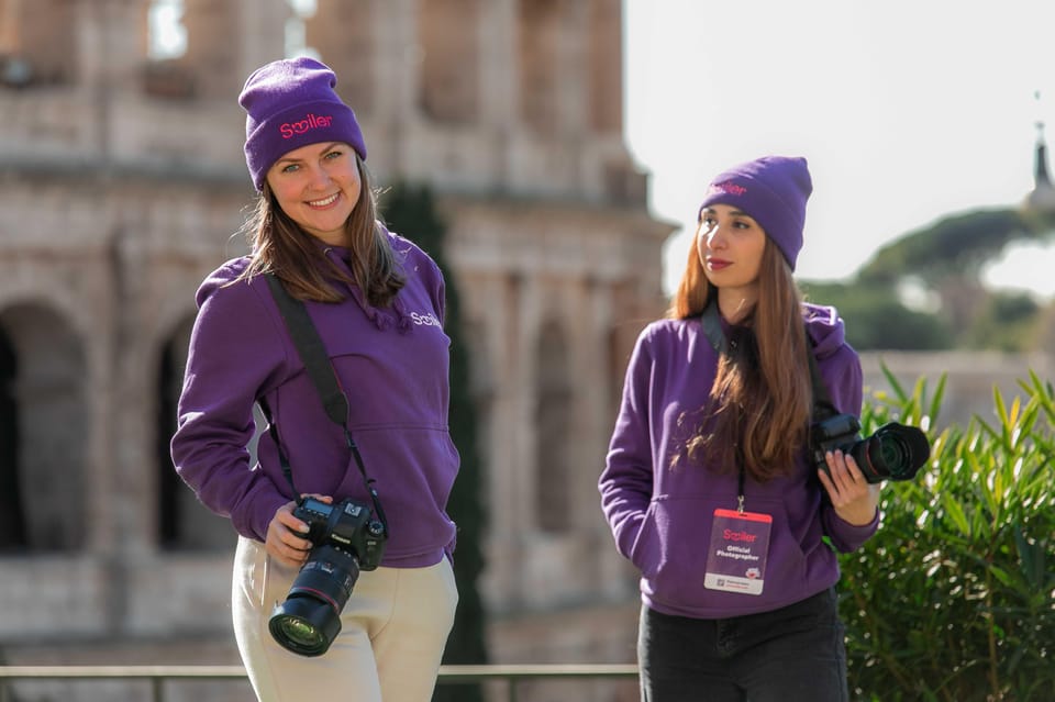 Rome: Romantic Photoshoot for Couples - What Happens During the 20 Minutes to 1.5 Hours Shoot