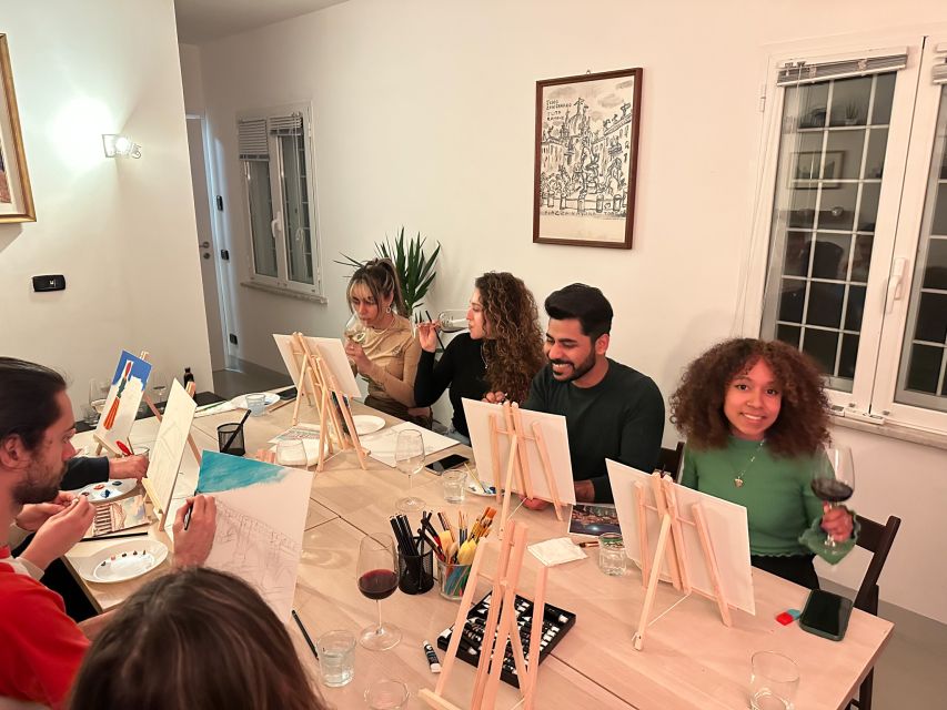 Rome: Small-Group Art Class with Wine - Timing your night: when this class fits best in a Rome trip