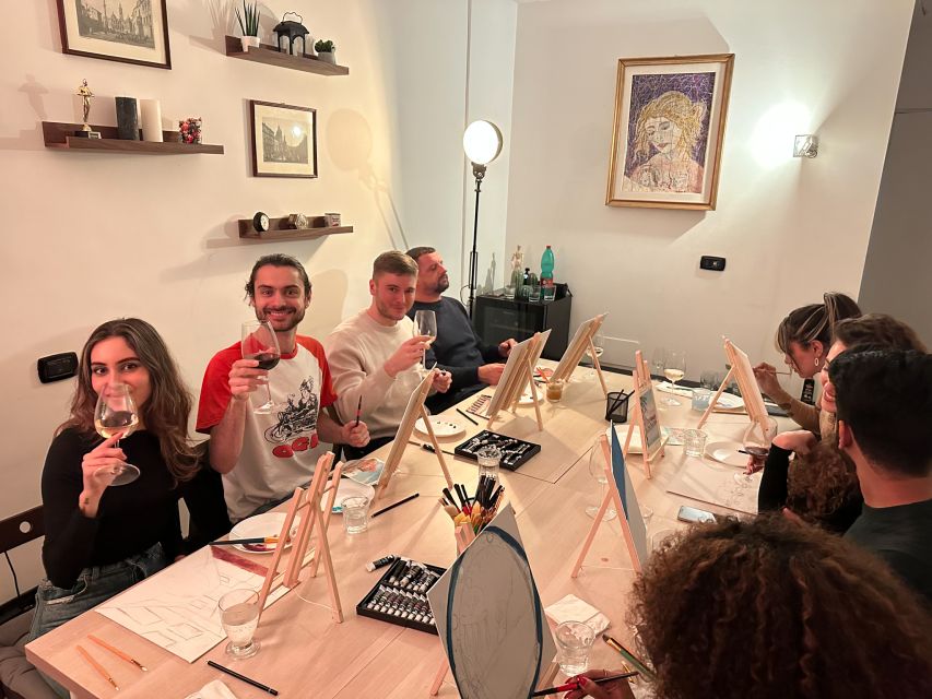Rome: Small-Group Art Class with Wine - Who should book this paint-and-sip class in Rome