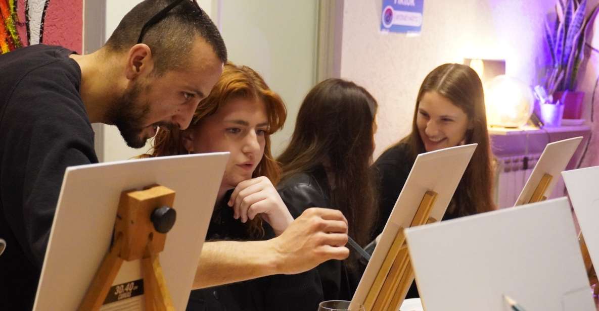 Rome: Wine and Paint Experience in Piazza Navona - Unlimited Wine and Roman Pizza: What You Actually Get During the 2 Hours