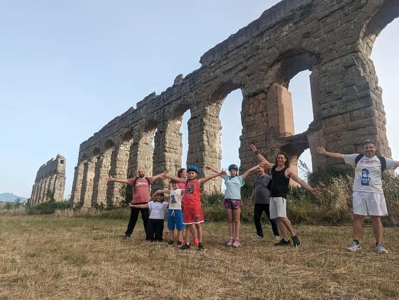 Rome:Appian Way E-bike Tour, Catacombs, Aqueducts & Transfer - Stop-by-stop: Catacombs, tombs, and the Appian start