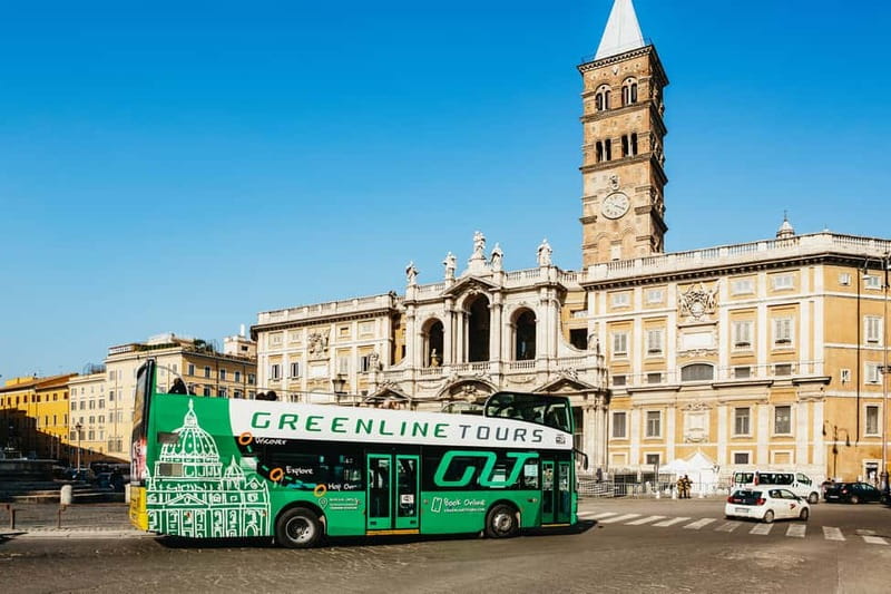 Rome:Hop-On Hop-Off Panoramic Open Bus Ticket 3 Circuits x 1 - Key Highlights at a Glance